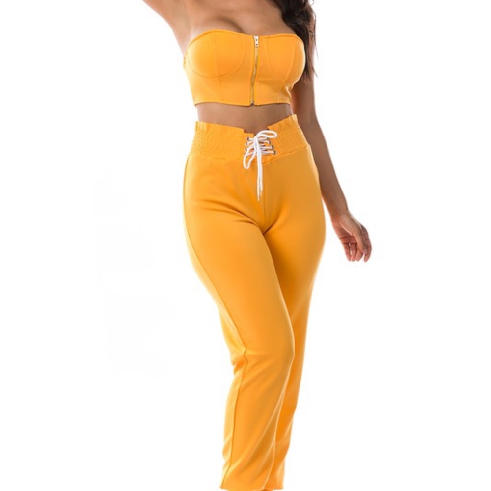 Women's Yellow Pants